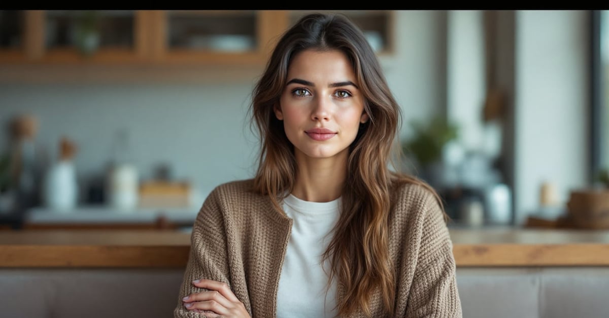 Deux personnes souriantes échangeant des questions insolites lors d'une conversation animée