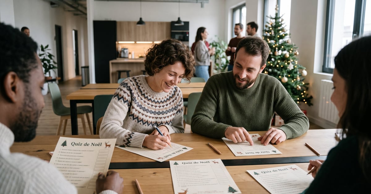 Quiz de Noël avec réponses : questions et ambiance festive pour animer les fêtes en famille